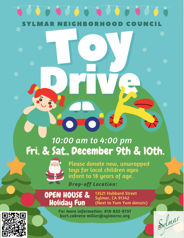 Sylmar Children's Holiday Toy Drive