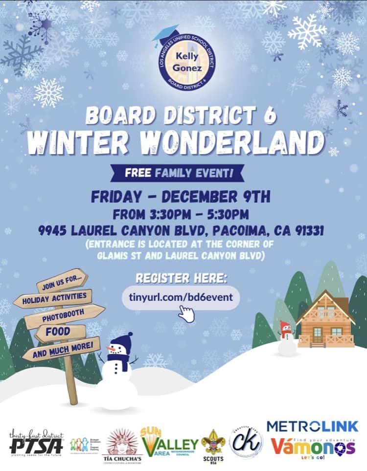LA Unified School Winter Wonderland