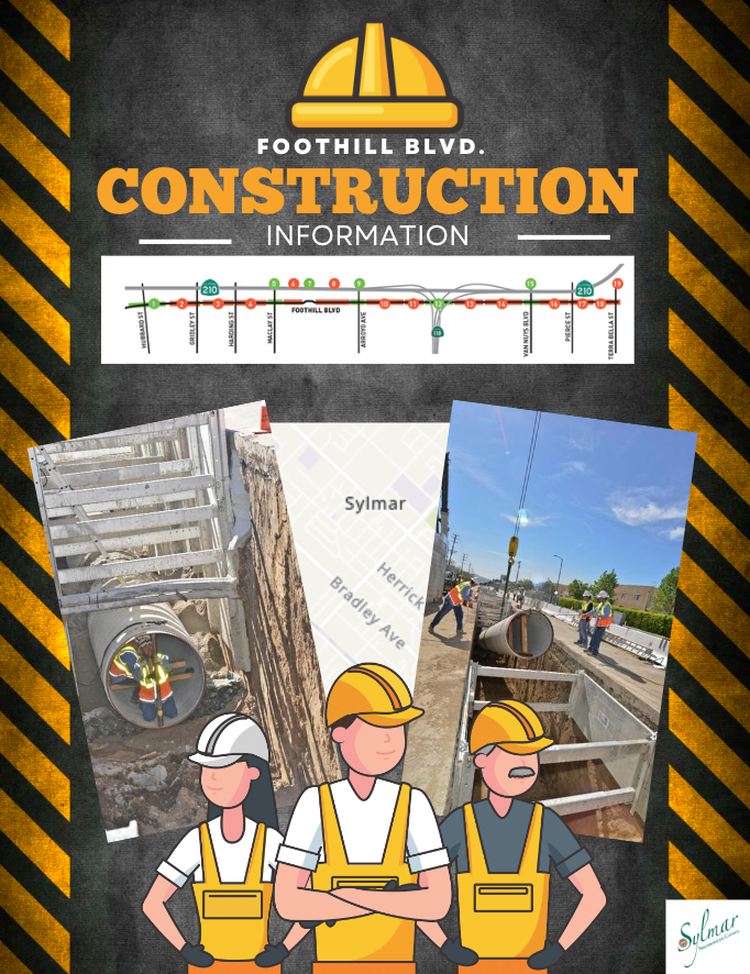 Construction Information (Foothill Blvd. near Home Depot)