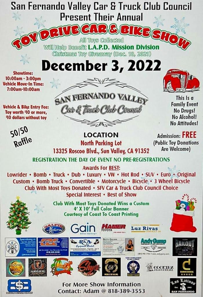 LAPD • Holiday Car Show & Toy Drive
