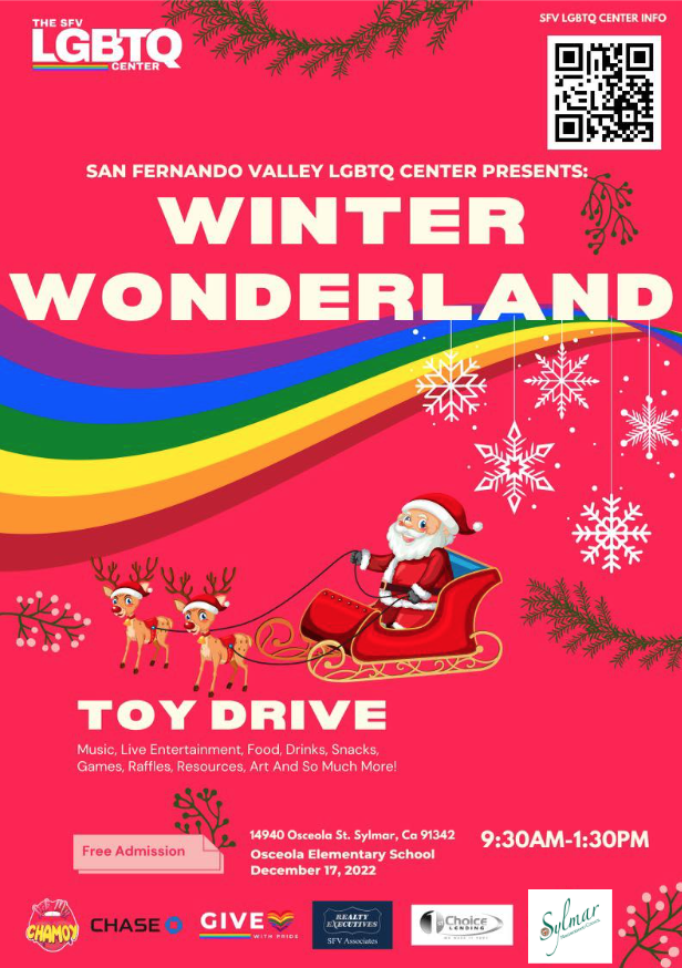 San Fernando Valley LGBTQ Center's Annual Toy Drive / Sylmar Neighborhood Council Sponsored
