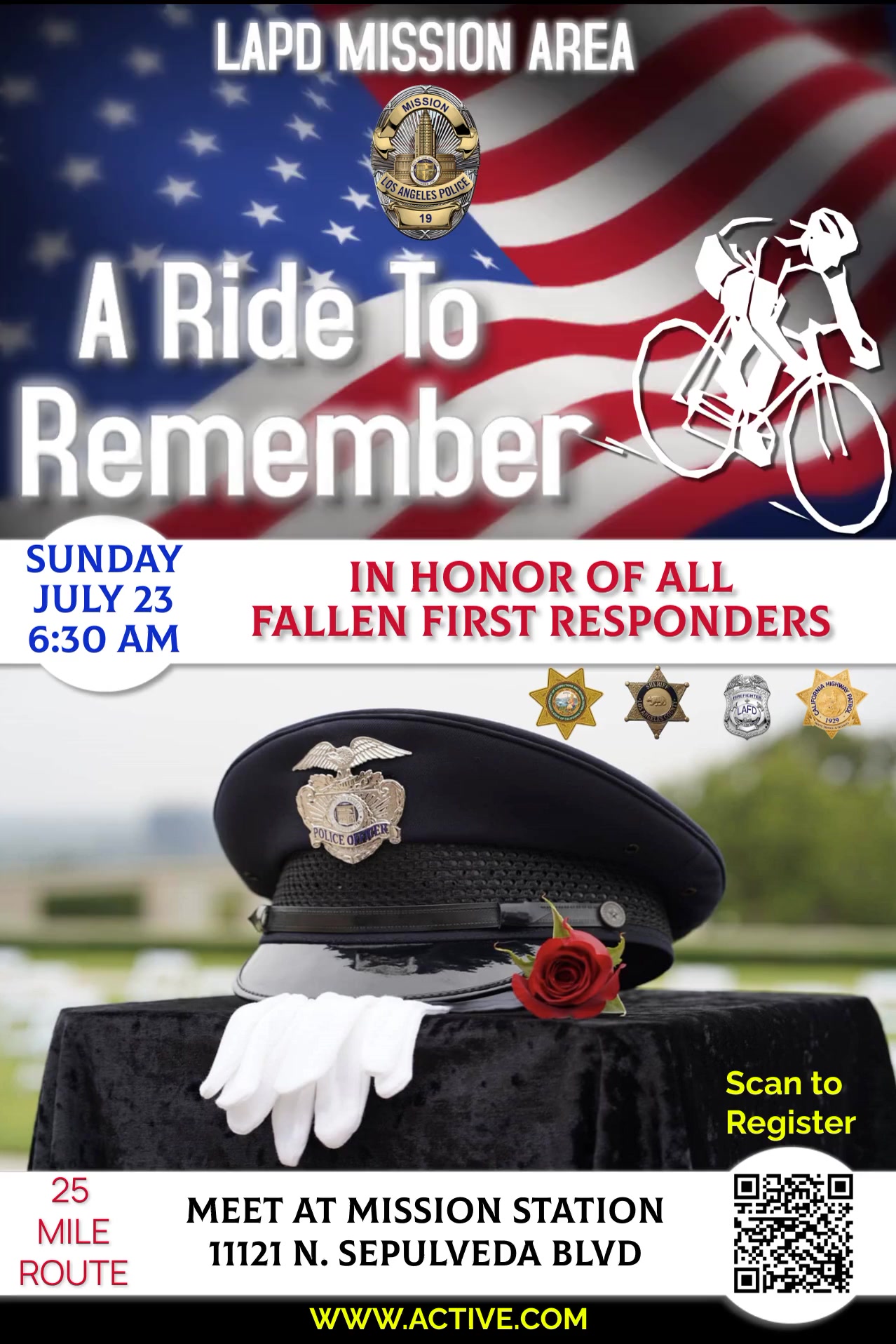 Attention Bicyclist • LAPD - A Ride to Remember