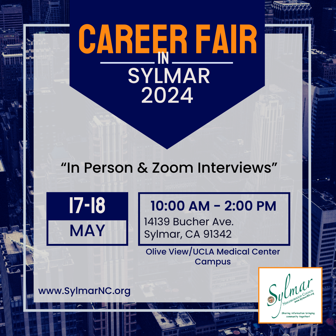 Career Fair • Sylmar • May 17th & 18th