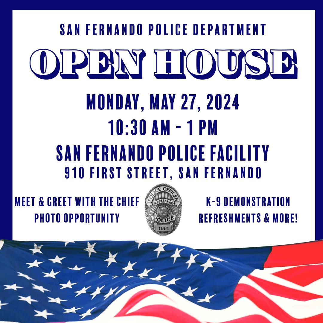 San Fernando Police Dept. • Open House
