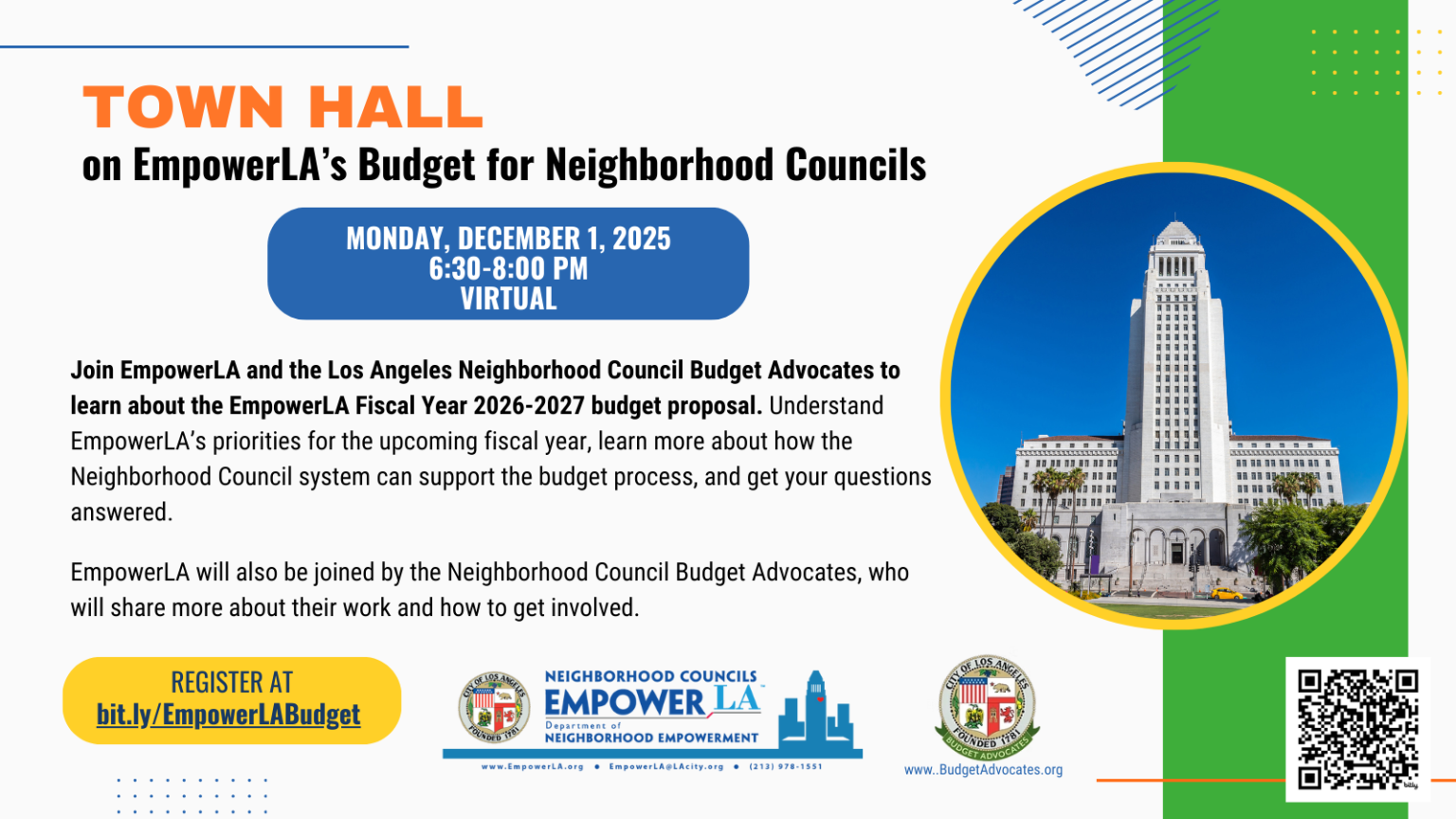 Town Hall - On EmpowerLA's Budget for Neighborhood Councils