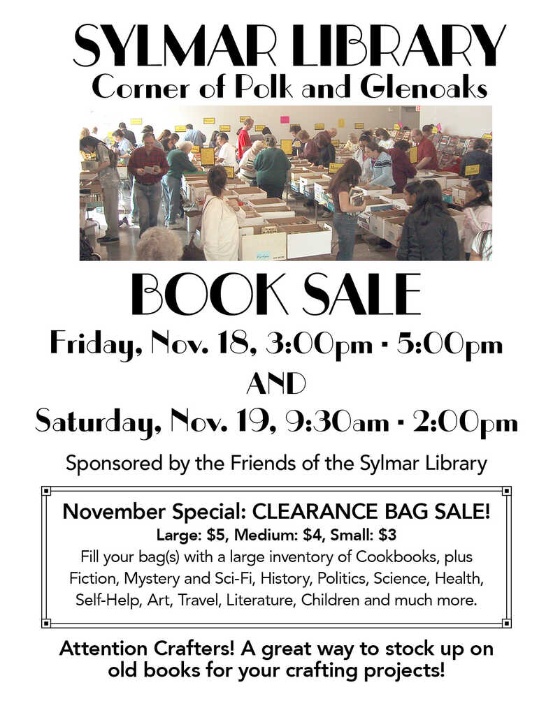 Sylmar Library • Book Sale