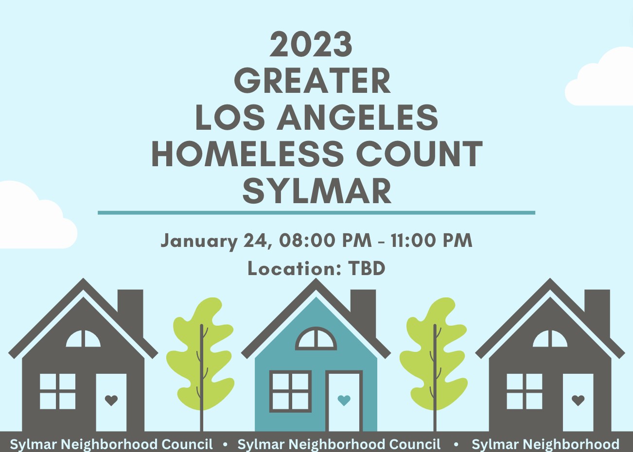 2023 Greater Los Angeles Homeless Count Volunteer /SYLMAR