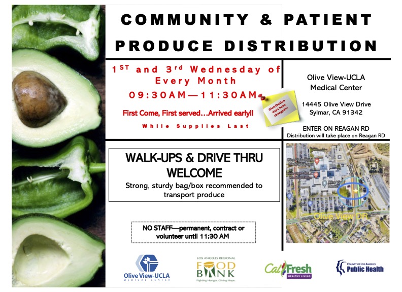 Community / Patient FREE Produce Distribution