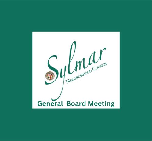 Neighborhood Council General Board Meeting (Revised)