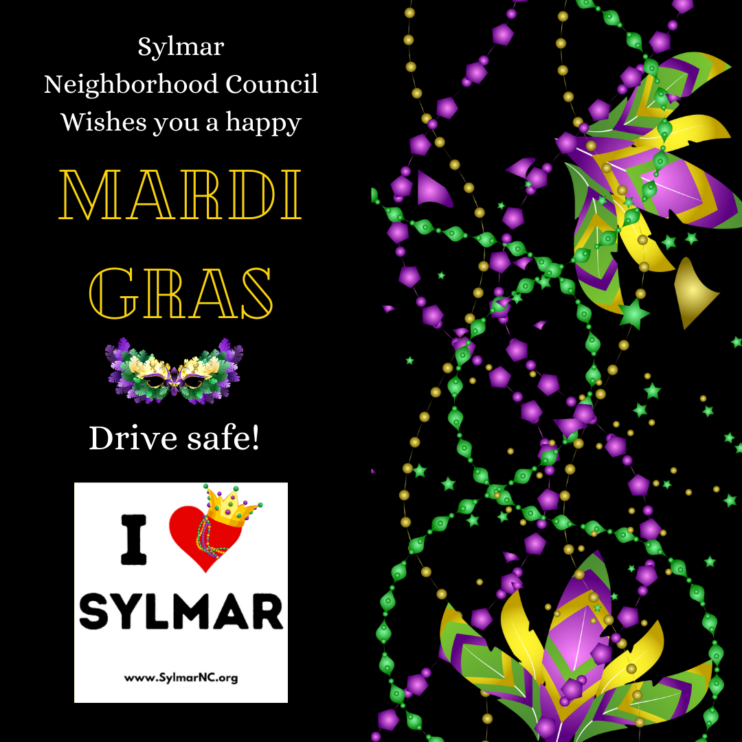Happy Madri Gras & DRIVE SAFE!