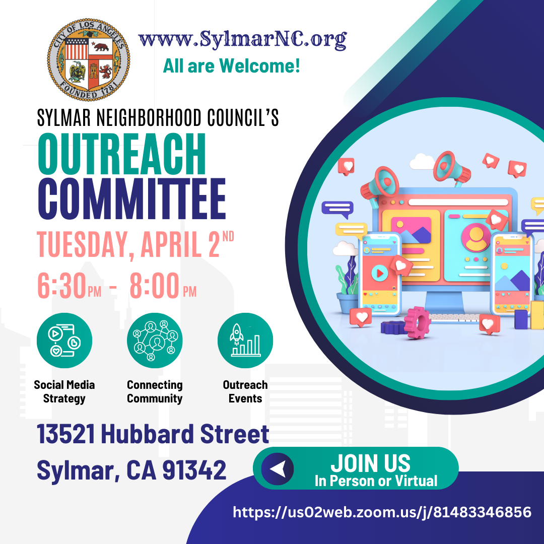 SNC Outreach Committee • April 2nd