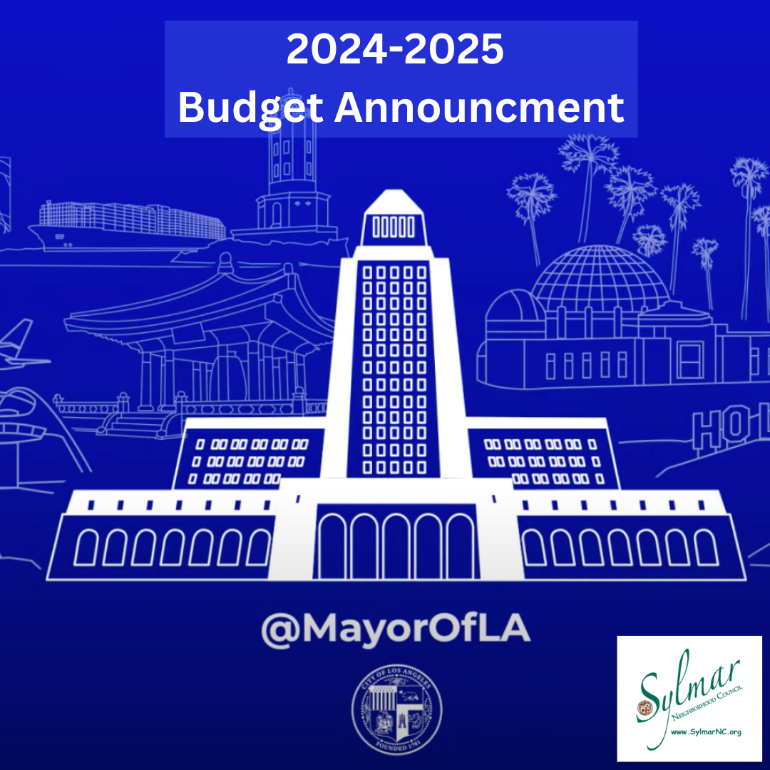 2024-2025 LA City Mayor's Budget Announcement