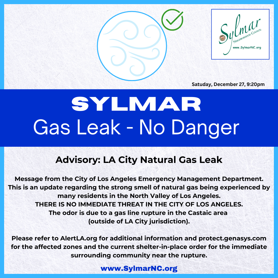 Gas Leak - No Danger / Sylmar