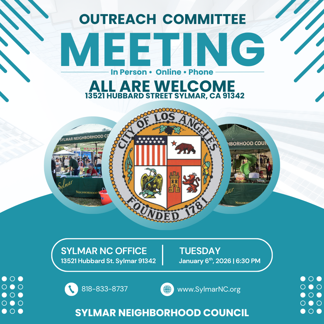 Outreach Committee • January 6th, 6:30pm