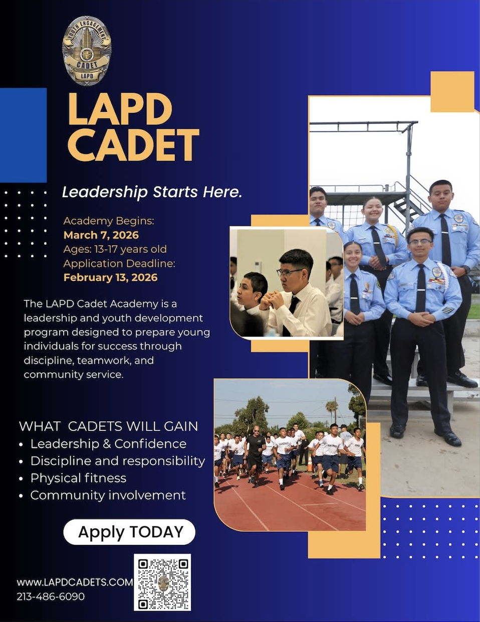 LAPD CADET LEADERSHIP ACADEMY