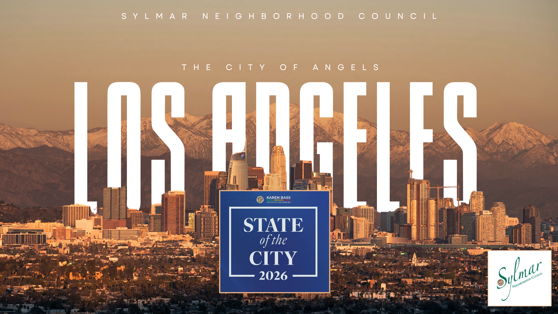 2026 State of the City • Los Angeles Mayor Karen Bass