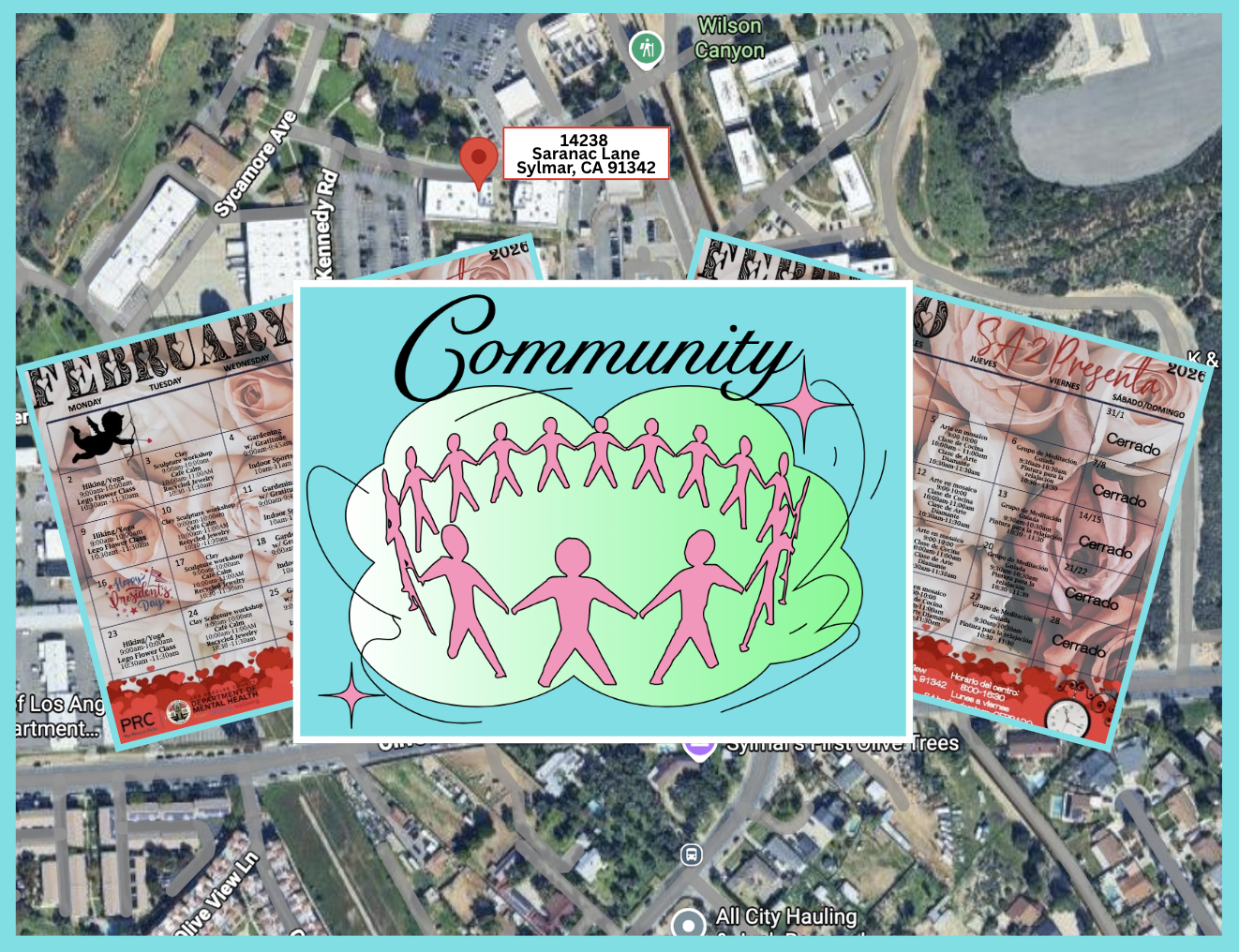 Olive View • February • Calendar Events • OPEN TO PUBLIC