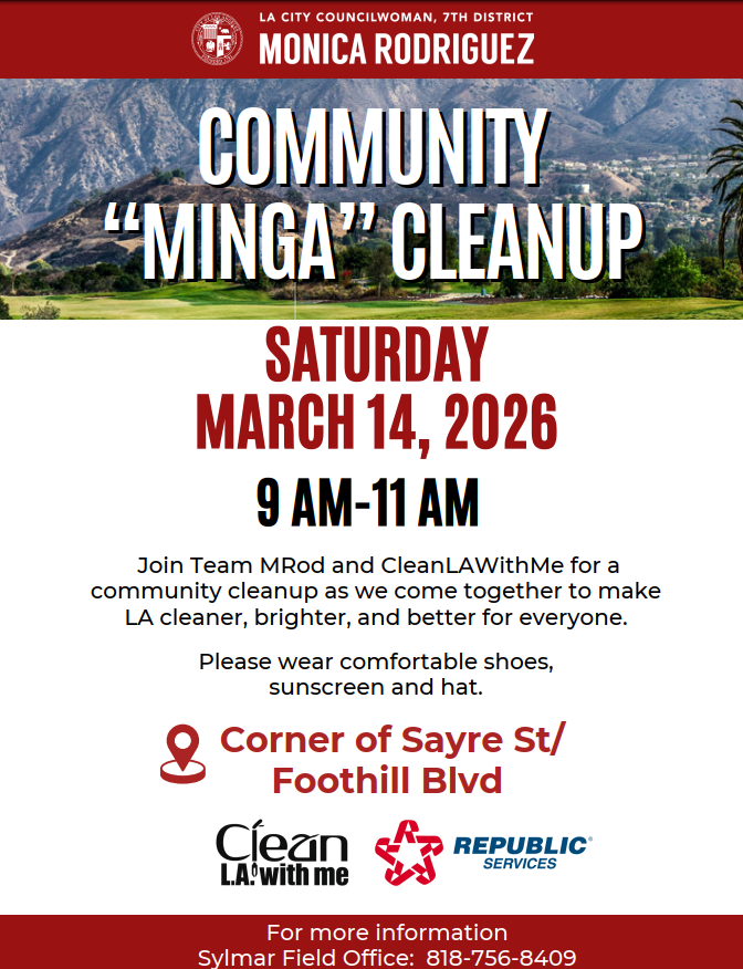 Community Cleanup 9:00am - 11:00am