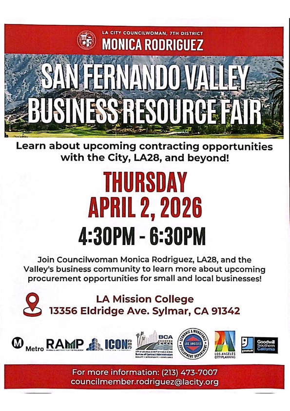 Business Resource Fair • April 2nd