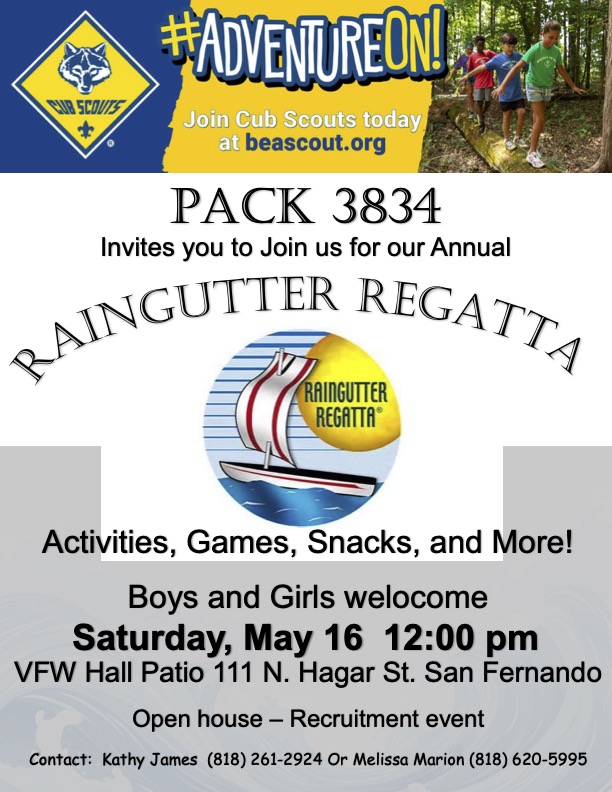 CUB SCOUTS INVITE YOU!