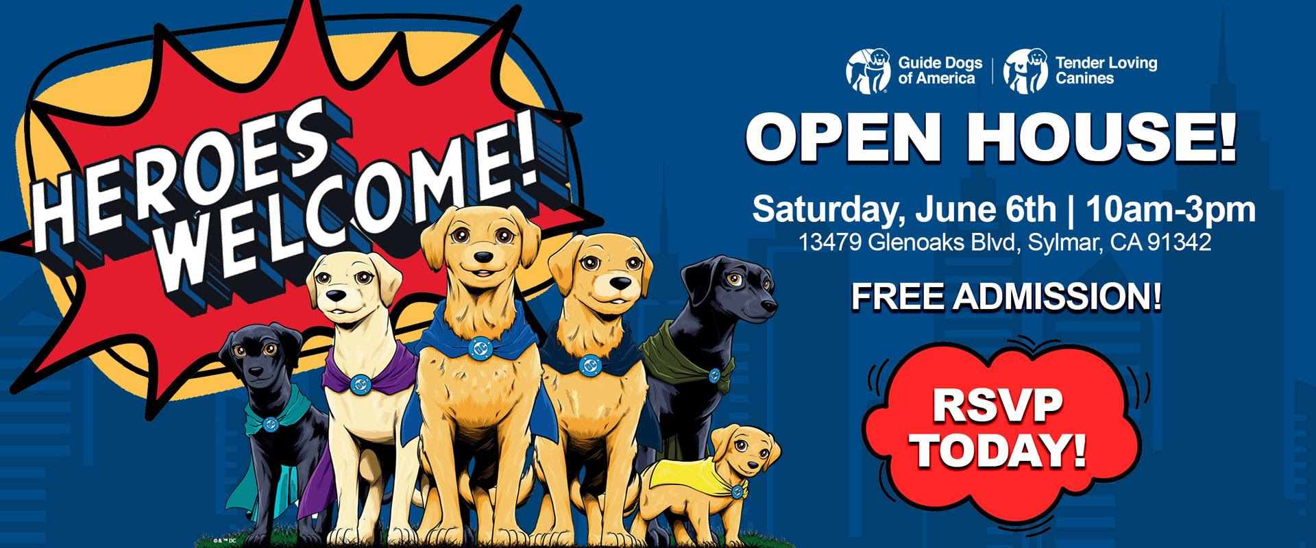 Sylmar - Guide Dogs of America - OPEN HOUSE