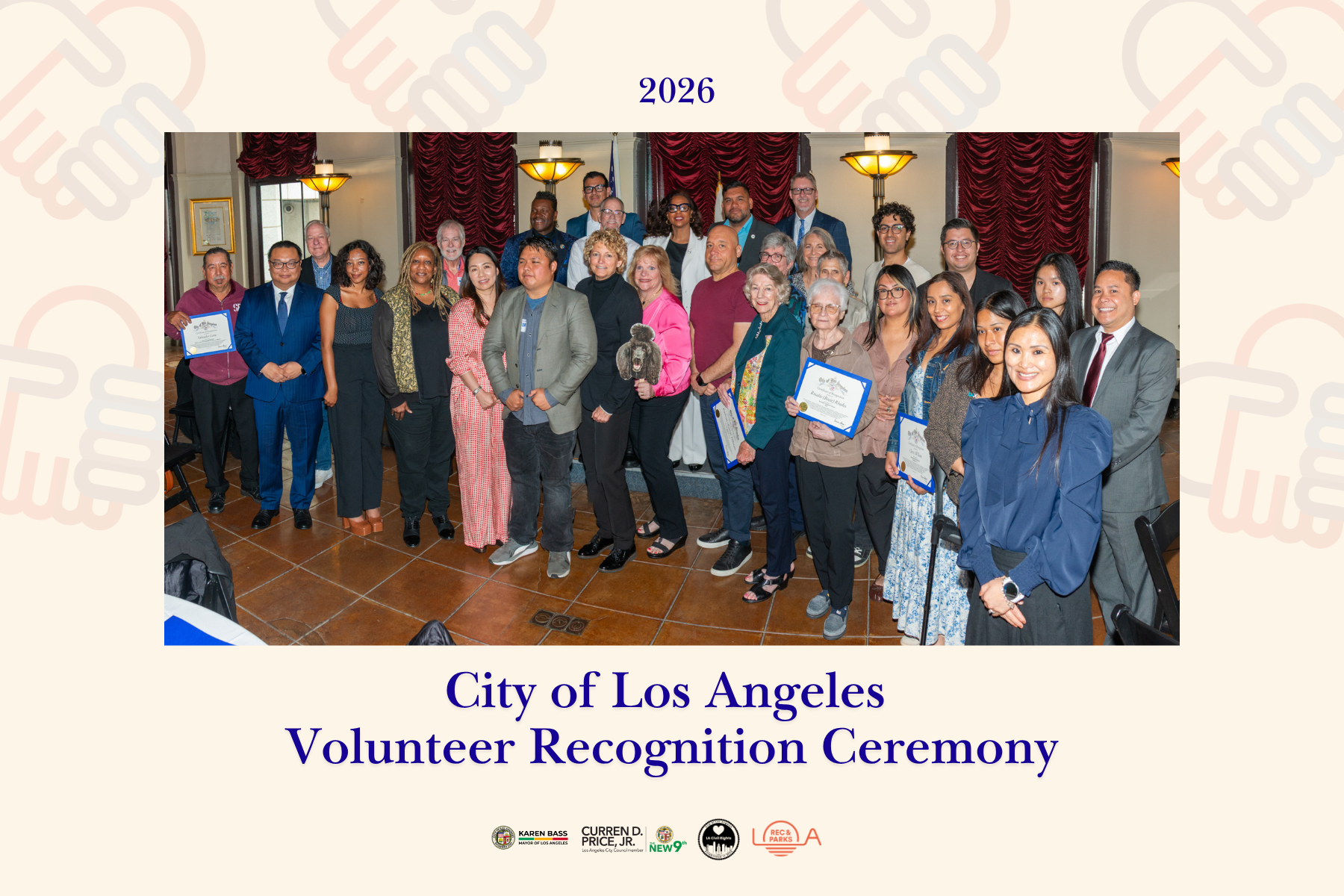 LA City Volunteers Recognized