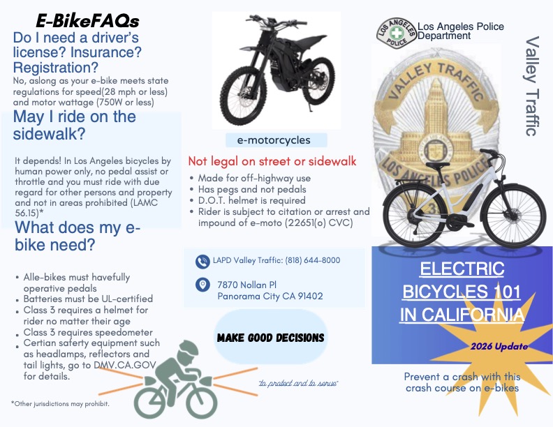 Electric Bike 101 in California