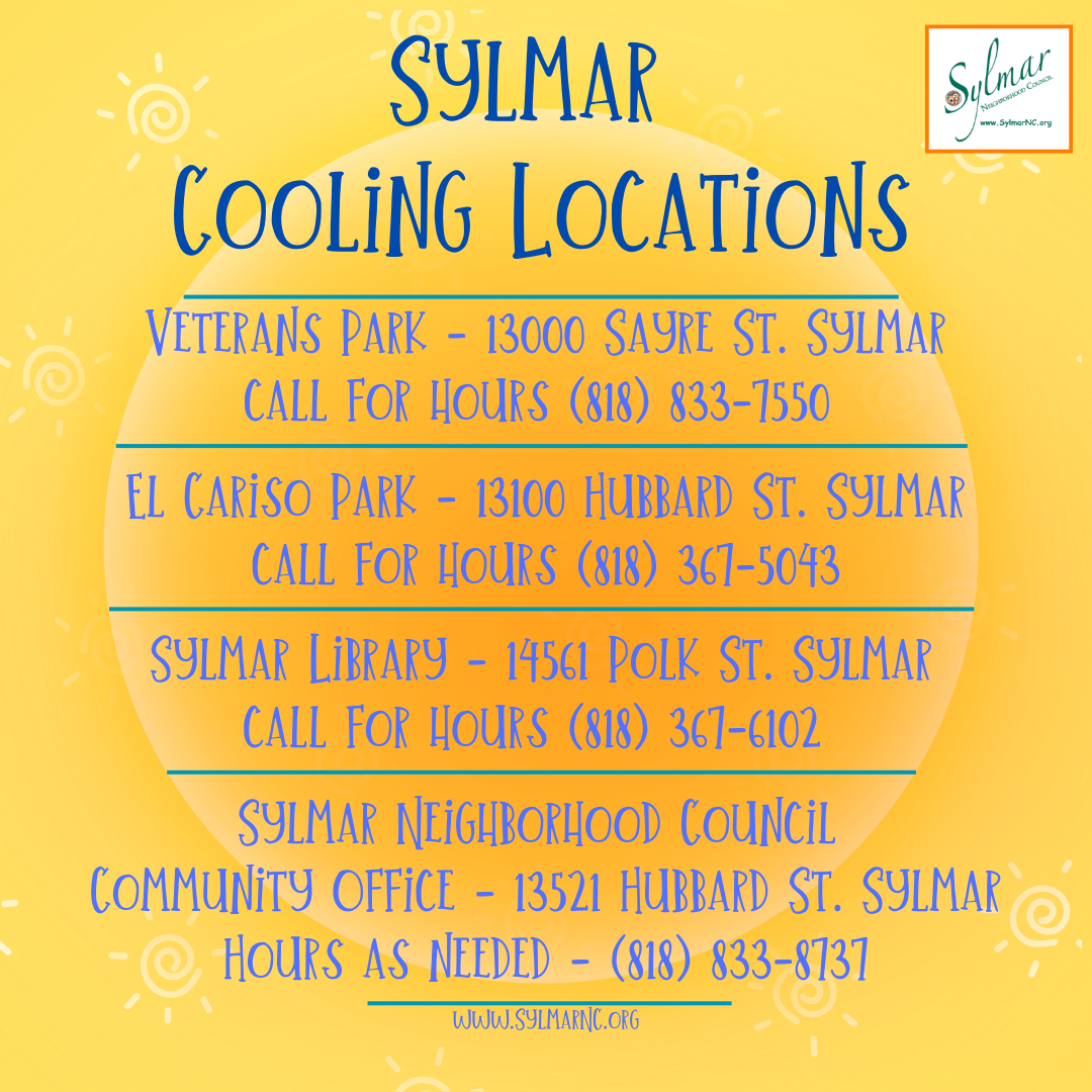 Sylmar Cooling Locations