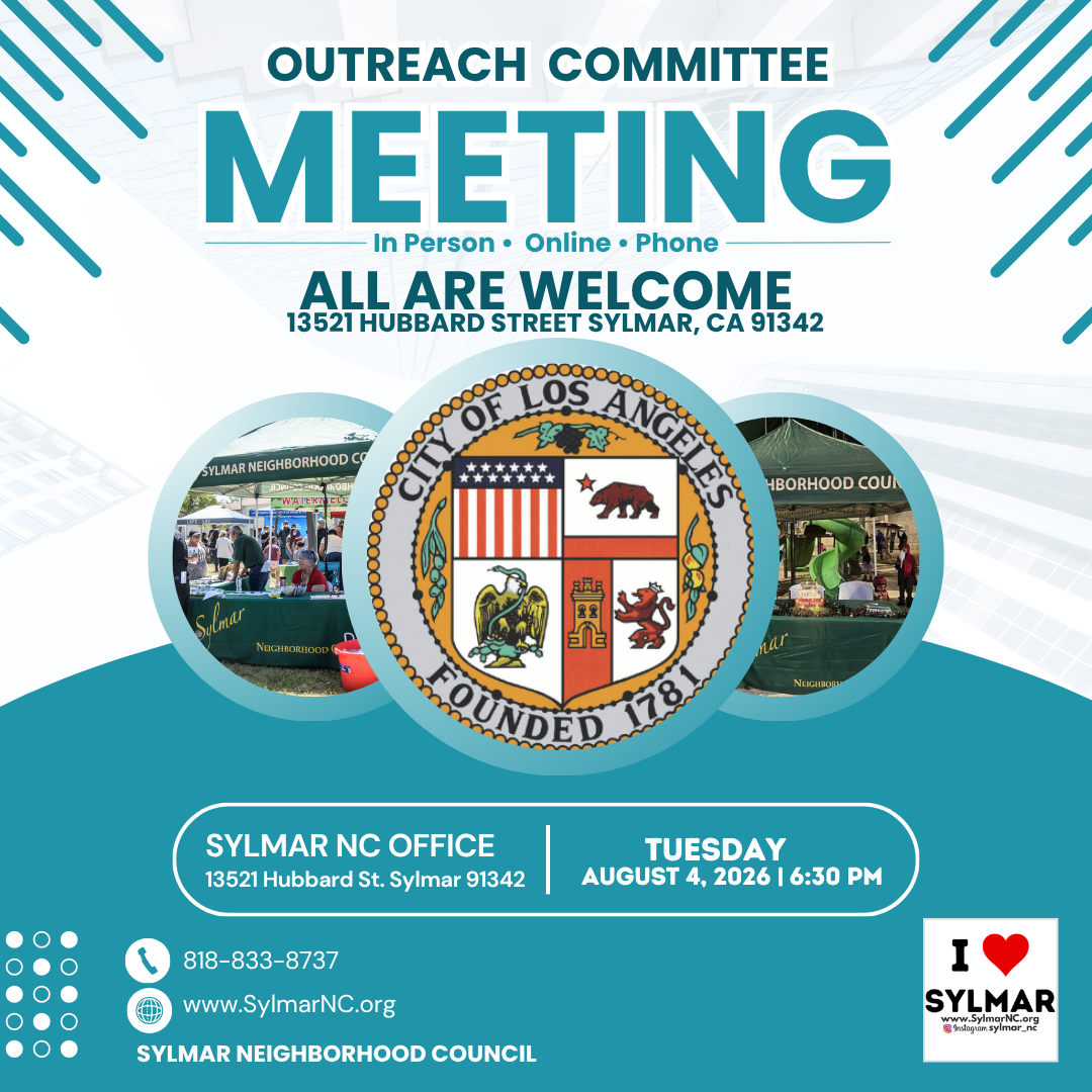 Sylmar Outreach Committee - August 4th