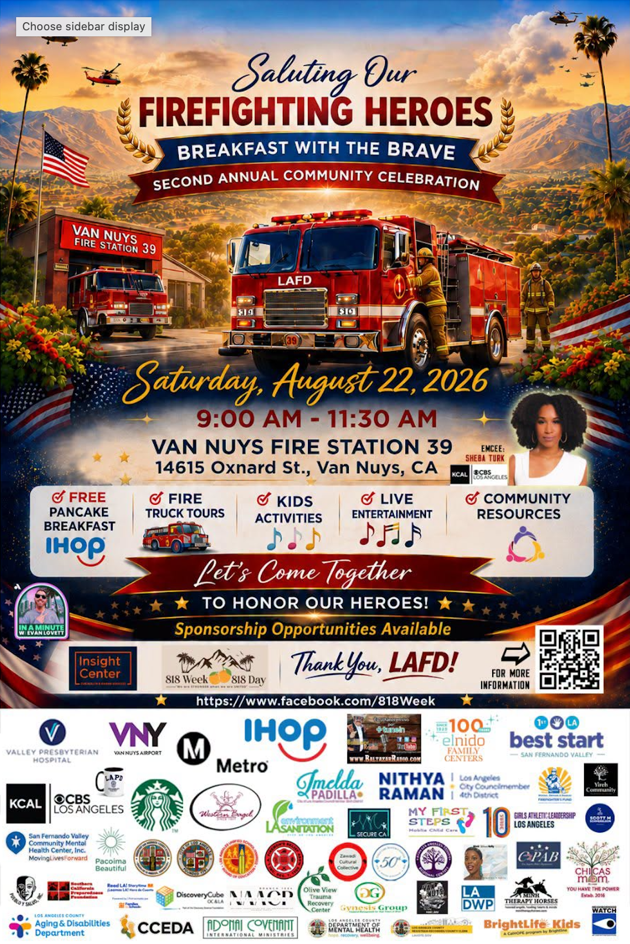 2nd Annual LAFD Family Breakfast & Preparedness Event!