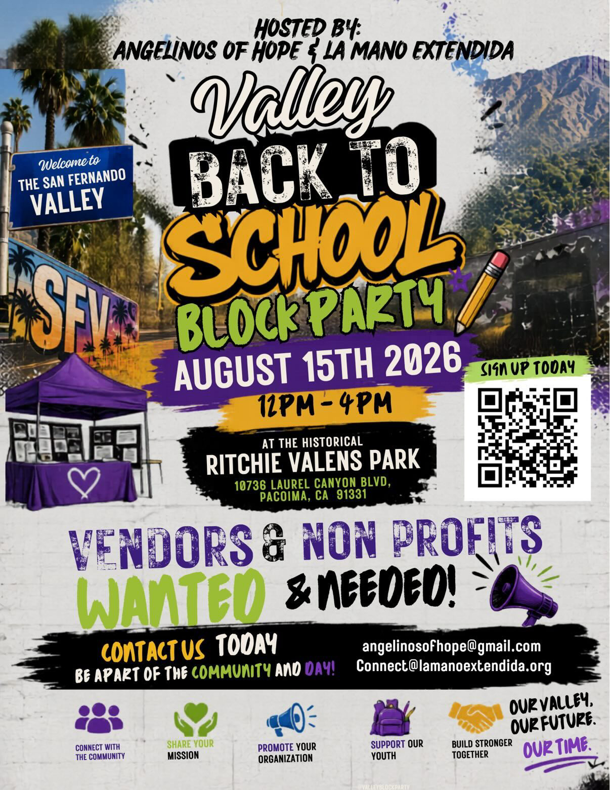 Back to School event! Nearby in Pacoima - August 15th