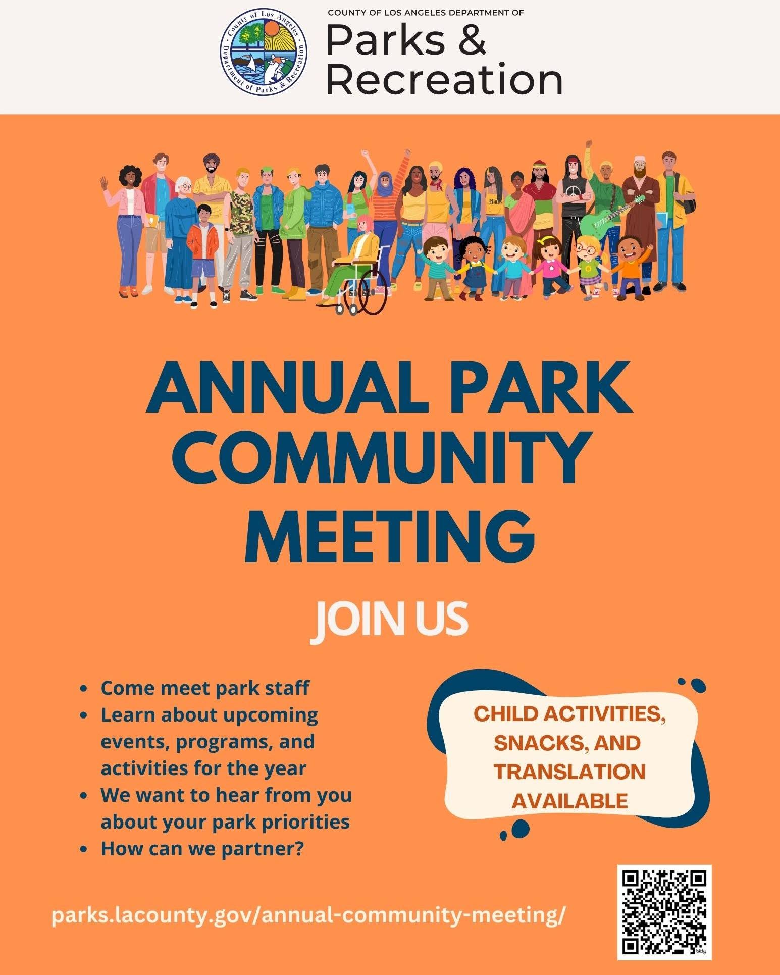 Annual Park Community Meeting - LA COUNTY PARKS