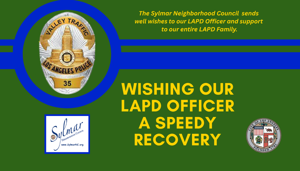 Our thoughts and support are with our local injured LAPD Officer