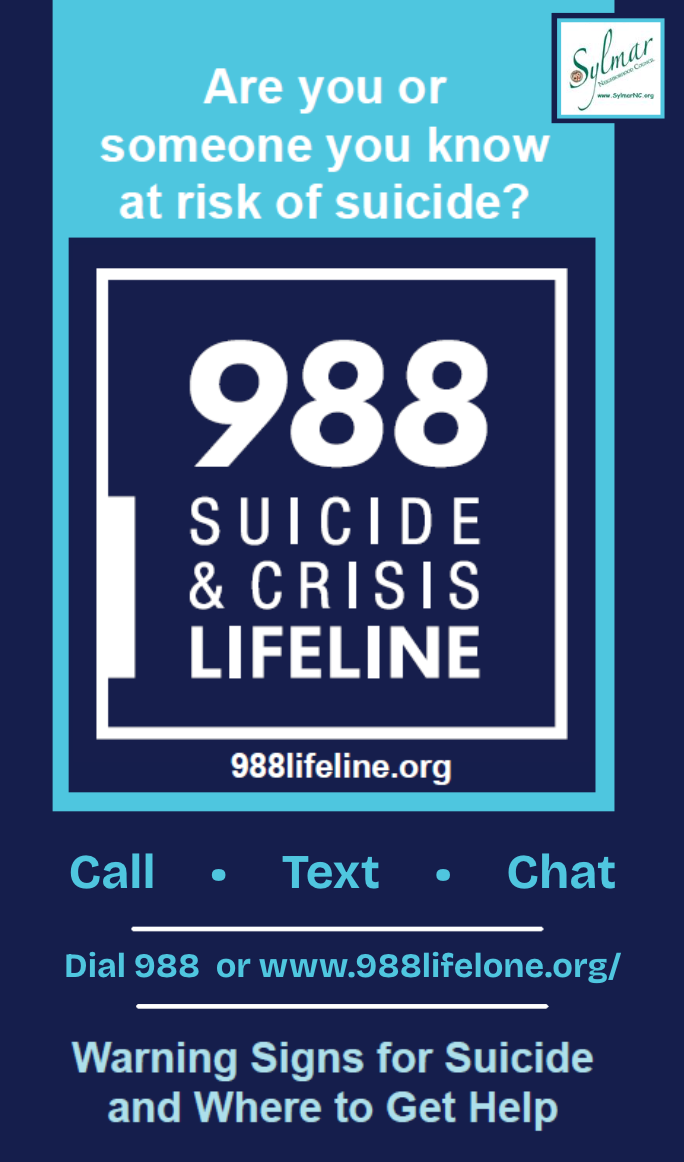 Help is just 3-digits away. / 988 Suicide and Crisis Lifeline