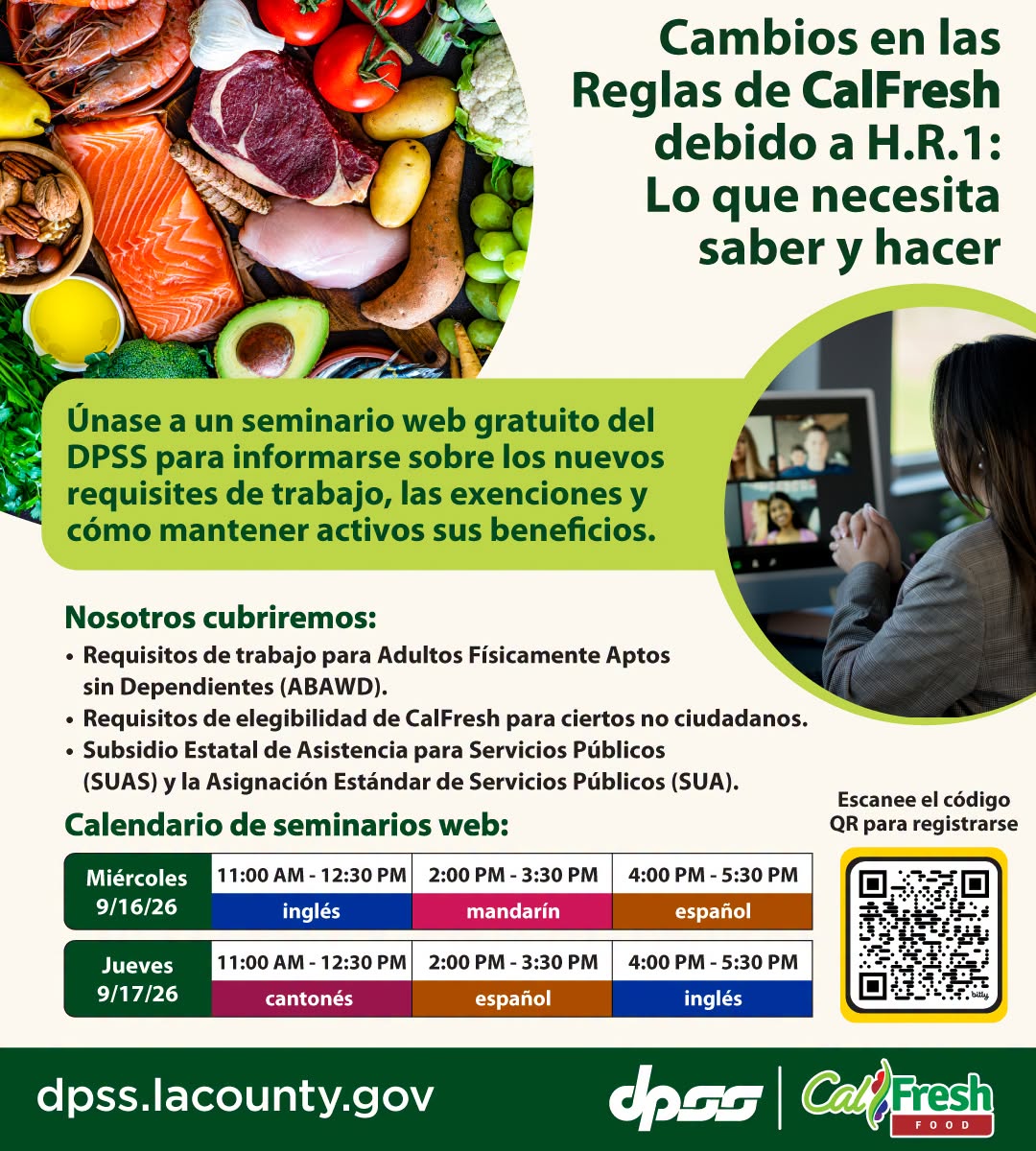 Cal-Fresh H.R.1 Policy Changes - What You Need to Know & Do