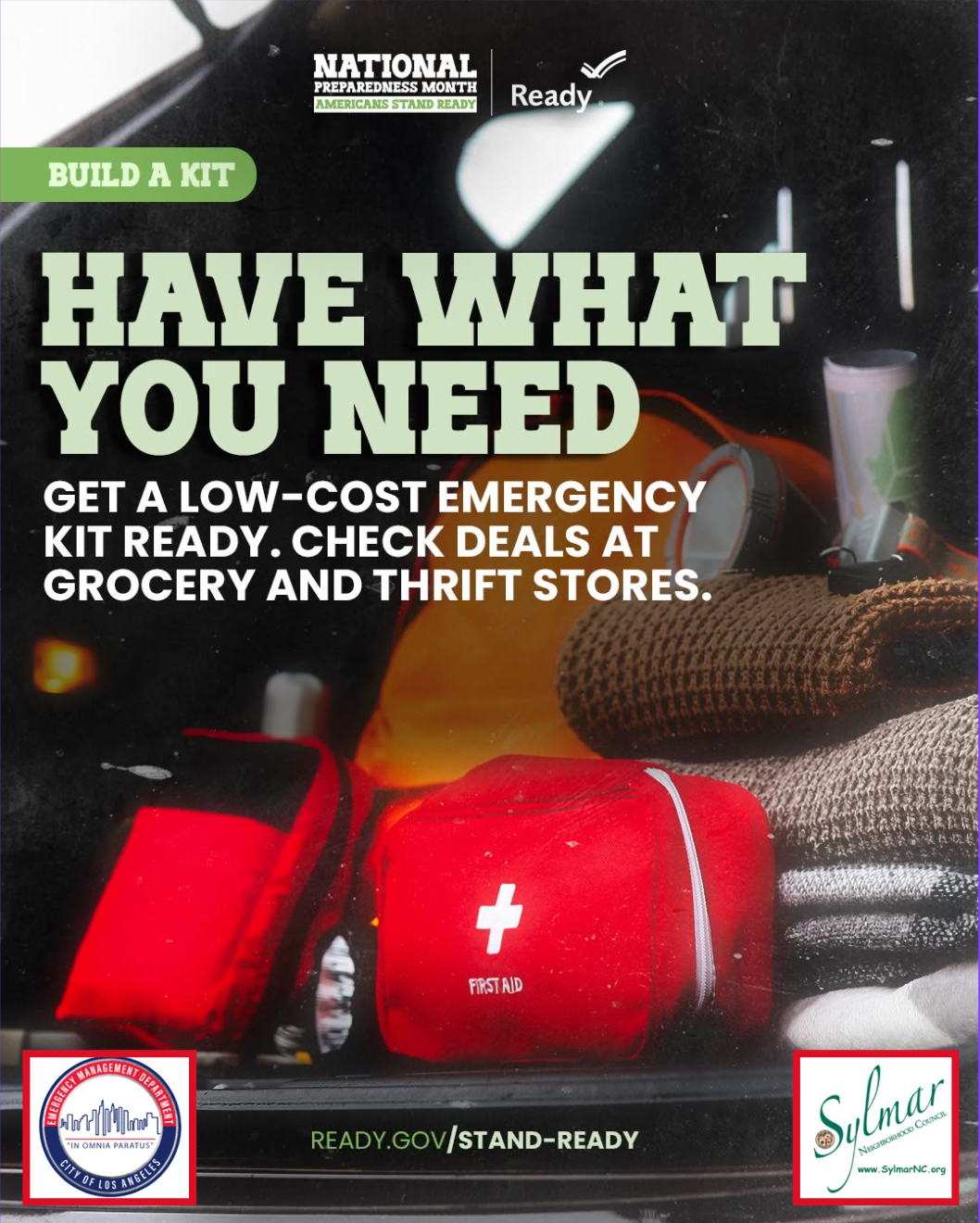 Have what you need? Build your Emergency Kit