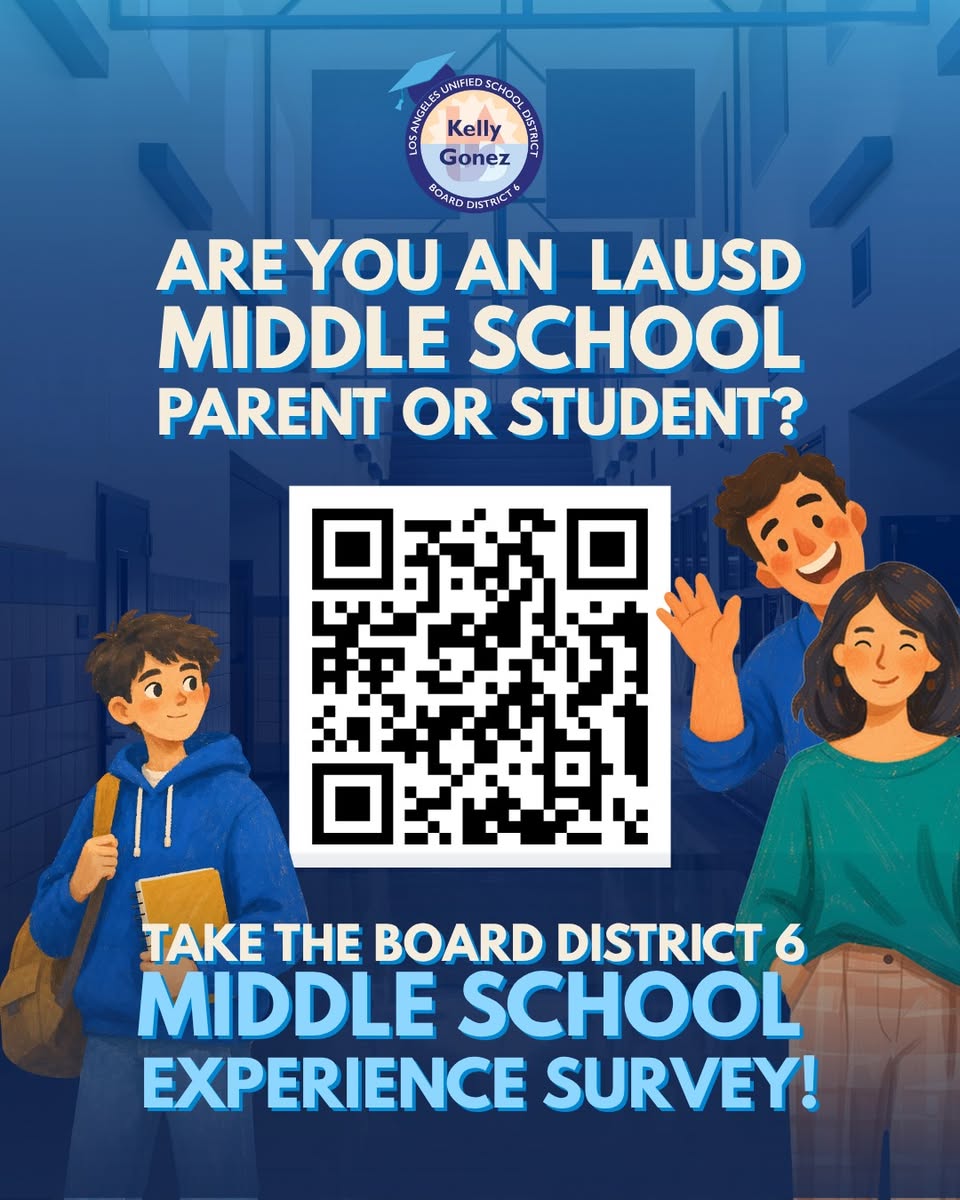 Are you a Middle School parent or student in Board District 6?