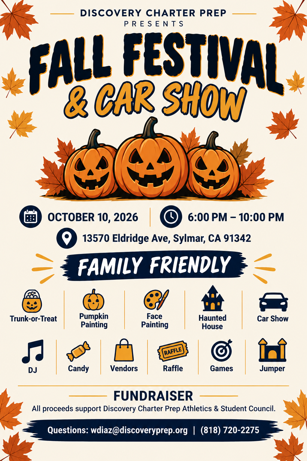 Fall Festival & Car Show - October 10th