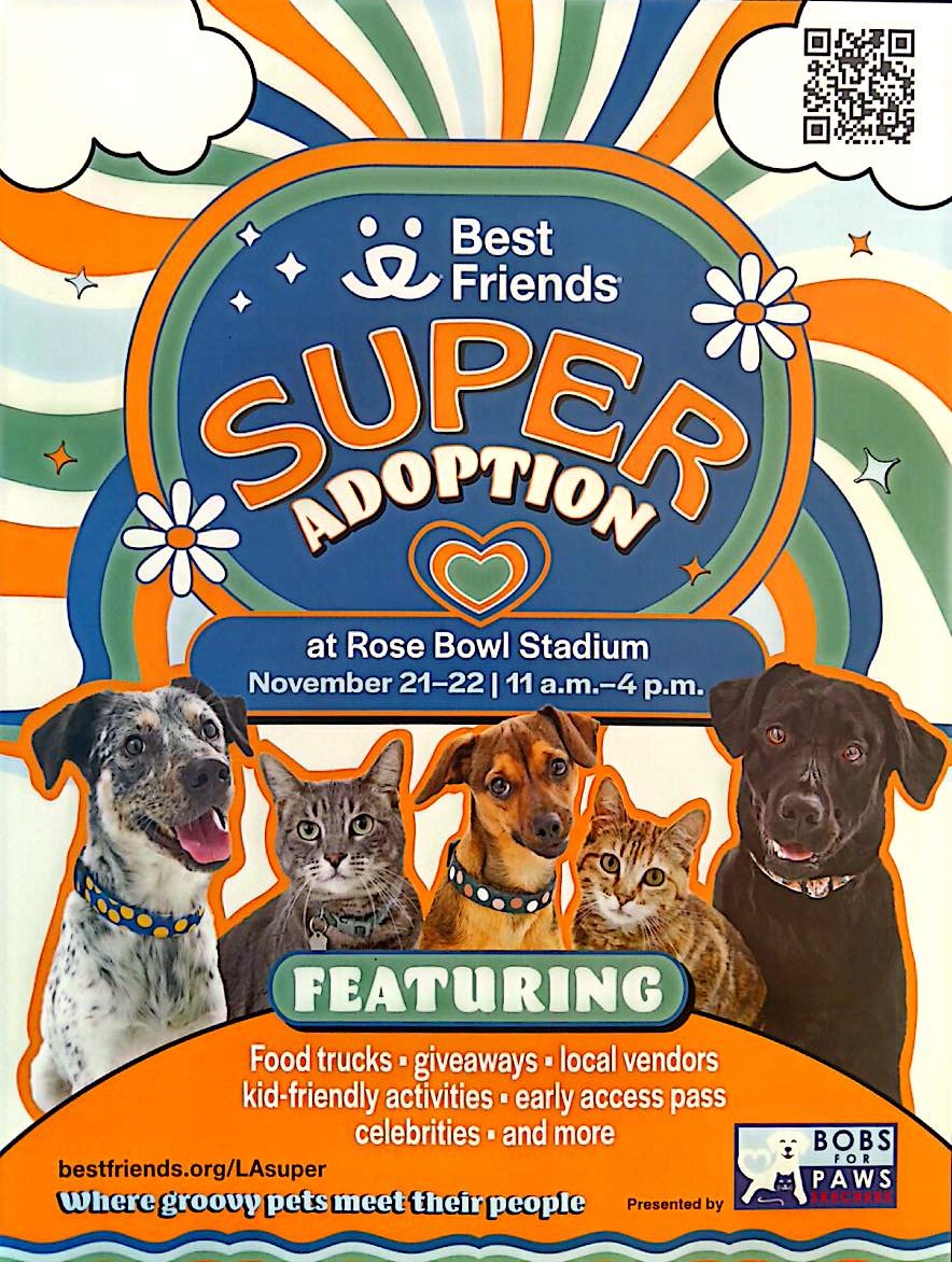 Best Friends - SUPER Adoption Event - Nov. 21st to 22nd